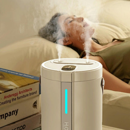 Double Spray Humidifier - Desktop Household Large Capacity Portable Air Purifier Humidifier