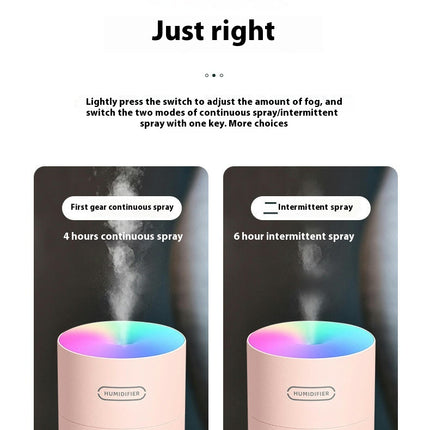 Colorful Cool Mini Humidifier, USB Personal Desktop Humidifier for Car, Office Room, Bedroom