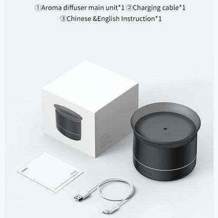 Simulation Mist Aromatherapy Machine Home Office USB Plug-in Colorful Atmosphere Light Humidifier