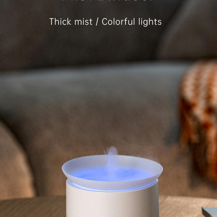 Simulation Mist Aromatherapy Machine Home Office USB Plug-in Colorful Atmosphere Light Humidifier