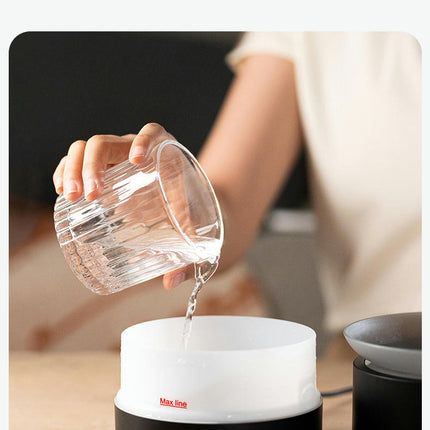 Simulation Mist Aromatherapy Machine Home Office USB Plug-in Colorful Atmosphere Light Humidifier
