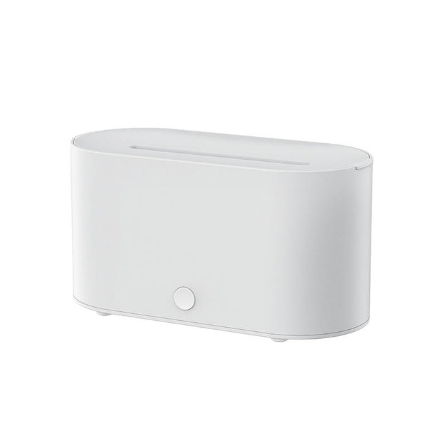 Simulated Flame Humidifier-7 Color Silent Aromatherapy Diffuser-Suitable for Bedroom and Office