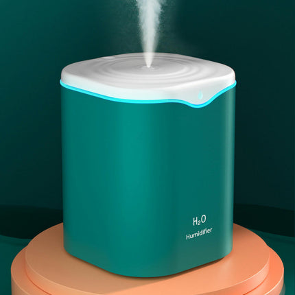 Large Fog Humidifier-USB Square Home Bedroom Desktop 2L Silent Large Capacity Humidifier