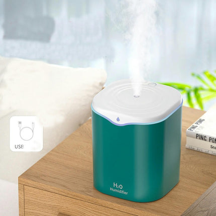 Crack Flame Humidifier Ultrasonic Double Spray Desktop Bedroom Small Humidifier
