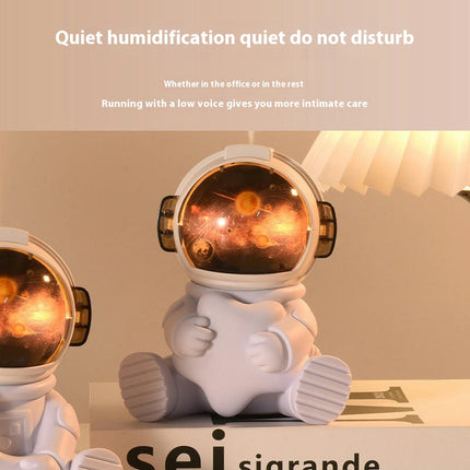 Starry Sky Lamp Humidifier USB Plug-in Student Bedroom Desktop Astronaut Humidifier