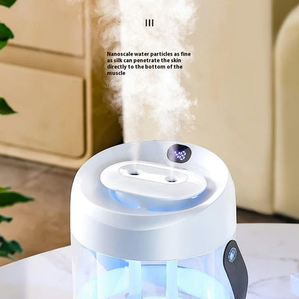Air Humidifier-Home Bedroom Desktop Silent Large Fog Transparent Humidifier With Portable