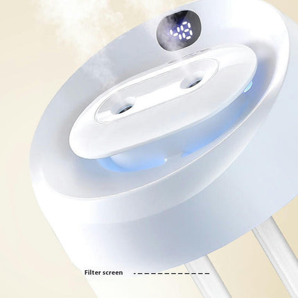 Air Humidifier-Home Bedroom Desktop Silent Large Fog Transparent Humidifier With Portable