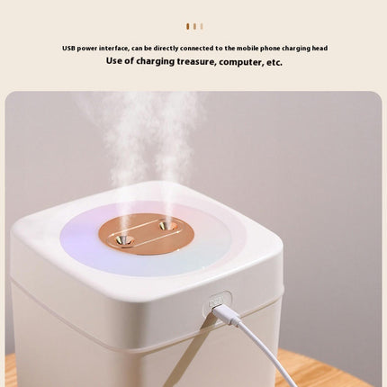 Air Humidifier for Bedroom Portable Desktop USB Humidifiers with Soft Night Light for Car Home Office