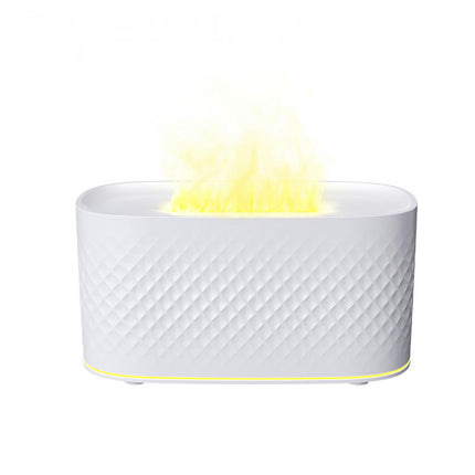 Crack Aroma Diffuser - Home Use Desktop Large Fog Colorful Simulation Flame Aroma Diffuser