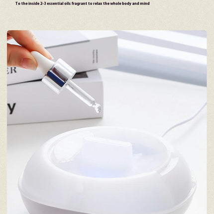 Essential Oil Diffuser Home Office Desktop Colorful Humidifier Flame Aromatherapy Machine