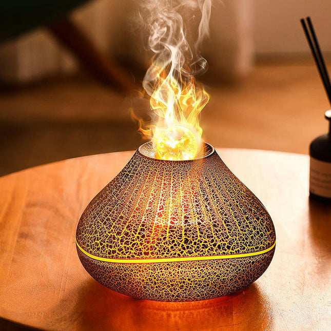 Home Office Crack Lava Fragrance Colorful Flame Automatic Fragrance Sprayer