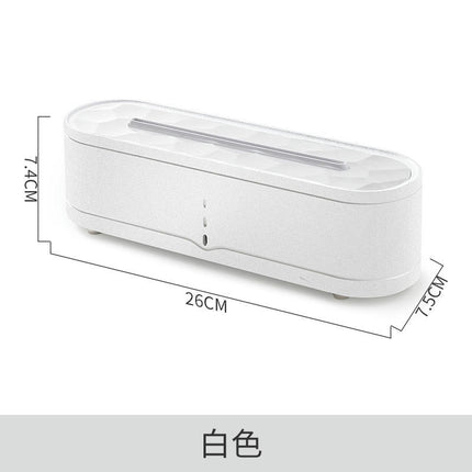 Square Aromatherapy Machine-Home Bedroom Colorful Atmosphere Night Light Simulation Flame Diffuser