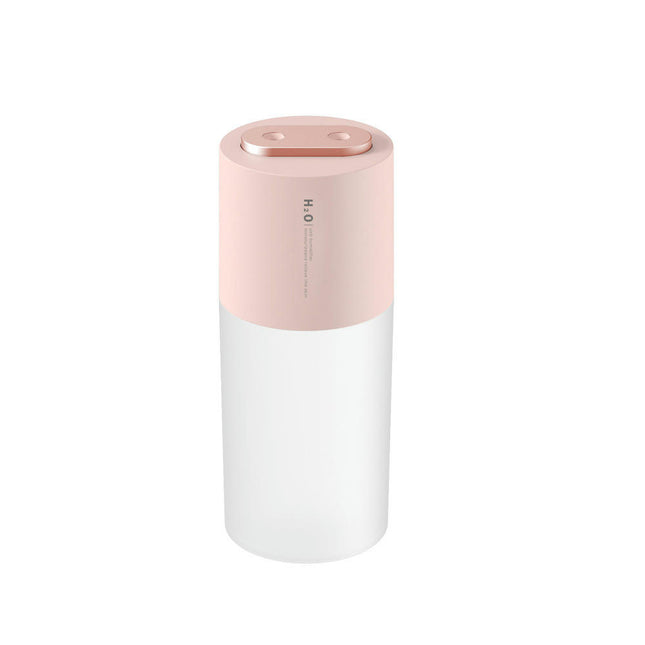 Dual Spray USB Humidifier - Portable Car Humidifier with Built-in Battery