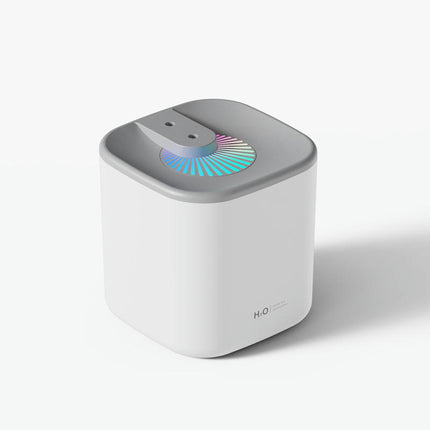 Double Spray Mist Humidifier-3L Large Capacity Desktop Bedroom Dormitory Silent Humidifier