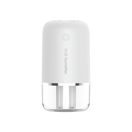 Silent Dual Nozzle Large Fog Volume Mini Humidifier Small Office Car Aromatherapy USB Humidifier