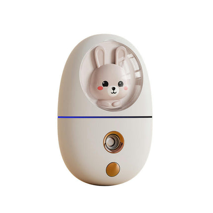 Facial Mist Sprayer, Cute Animal Mini Face Steamer Portable Travel Facial Mist Sprayer