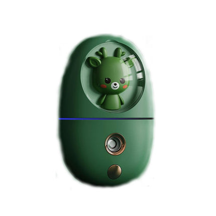Facial Mist Sprayer, Cute Animal Mini Face Steamer Portable Travel Facial Mist Sprayer
