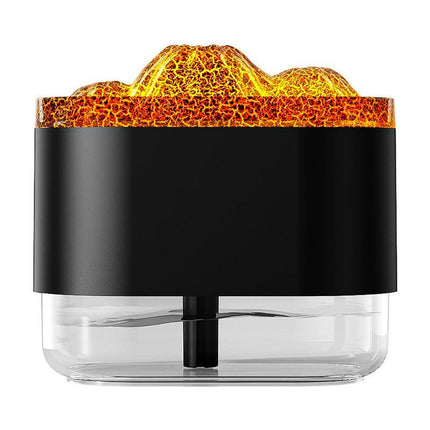 Home Bedroom Desktop Humidifier Colorful Atmosphere Light Aromatherapy Machine Small Flame Humidifier