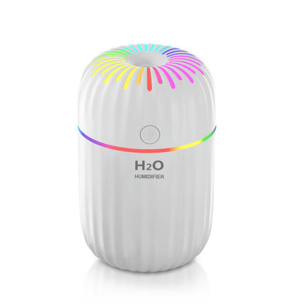USB Mini Humidifier - Home Desktop Bedroom Office Car Colorful Marquee Humidifier