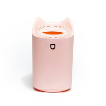 Large Capacity Double Spray Humidifier-Home Bedroom Office Night Light Digital Display Humidifier