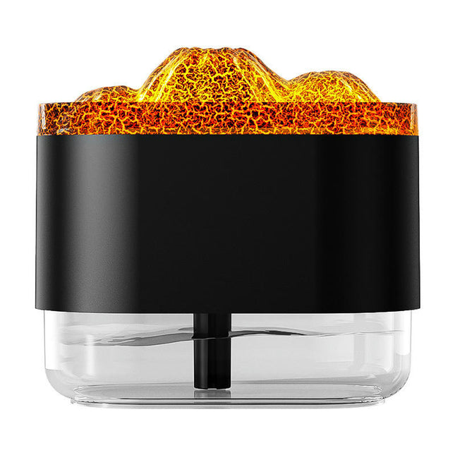 Portable Mini Volcano Humidifier, 300ml Small Cool Mist Humidifier, USB Personal Desktop Humidifier