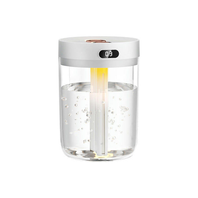 Large Capacity Double Spray Humidifier Home Bedroom Desktop USB Silent Humidifier