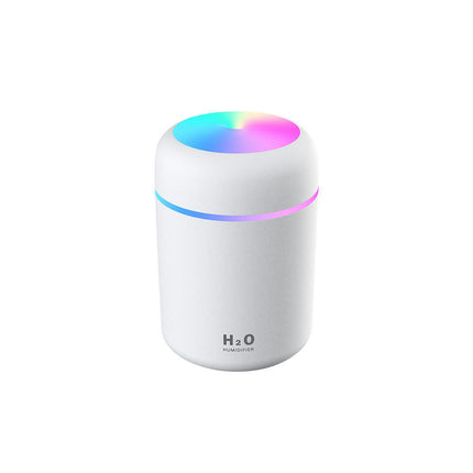 Colorful Flame Air Aroma Diffuser Humidifier, 7 Flame Color Noiseless Essential Oil Diffuser for Home Office