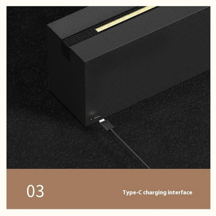 Colorful Flame Air Aroma Diffuser Humidifier, 7 Flame Color Noiseless Essential Oil Diffuser for Home Office