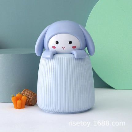 Cute Mini Bunny Humidifier - Large Fog Moisturizing Device Car USB Aromatherapy Machine