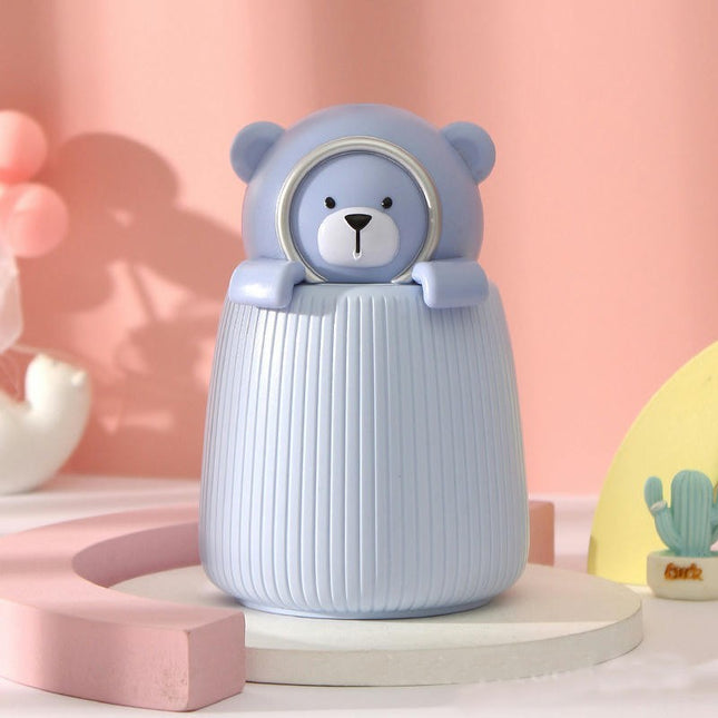 Portable Humidifier - Cute Papa Bear Spray Hydration Device USB Rechargeable Small Humidifier