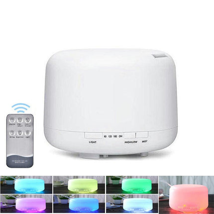 500ml Essential Oil Diffuser Ultrasonic Aromatherapy Fragrant Oil Humidifier