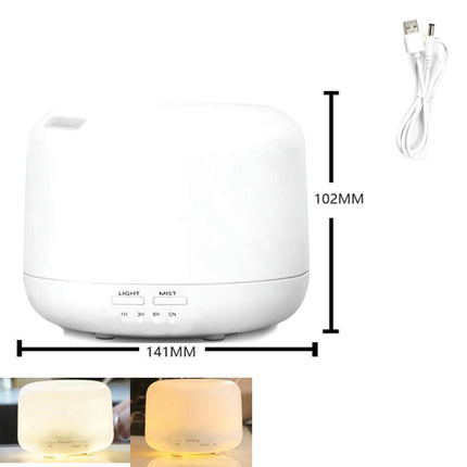500ml Essential Oil Diffuser Ultrasonic Aromatherapy Fragrant Oil Humidifier