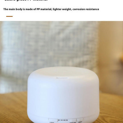 500ml Essential Oil Diffuser Ultrasonic Aromatherapy Fragrant Oil Humidifier