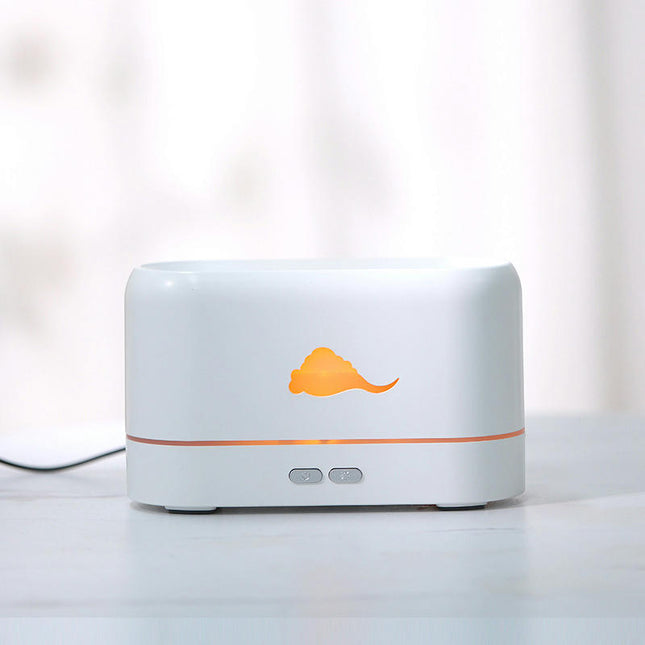 Ultrasonic Flame Humidifier Home Bedroom Silent Aromatherapy Machine