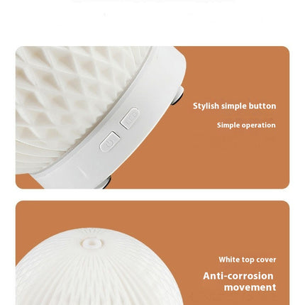 Moon Aromatherapy Humidifier-Essential Oil Spray Atmosphere Light Warm Light Bedroom