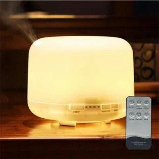 500ML Remote Control Aromatherapy Diffuser Home Desktop Air Aromatherapy Humidifier