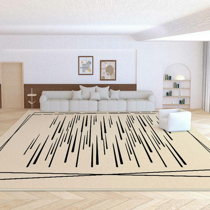 Abstract Lines Area Rug, Modern Rug for Living Room, Bedroom, Dining Room