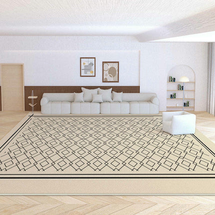 Abstract Lines Area Rug, Modern Rug for Living Room, Bedroom, Dining Room