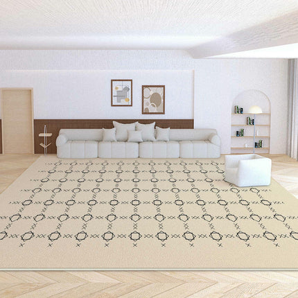 Abstract Lines Area Rug, Modern Rug for Living Room, Bedroom, Dining Room