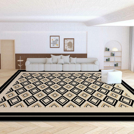 Abstract Lines Area Rug, Modern Rug for Living Room, Bedroom, Dining Room