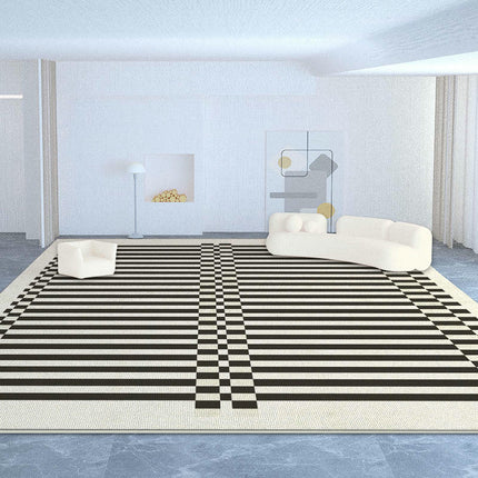 Geometric Large Floor Rugs Indoor Area Rug for Living Room Checkered Rugs And Carpet