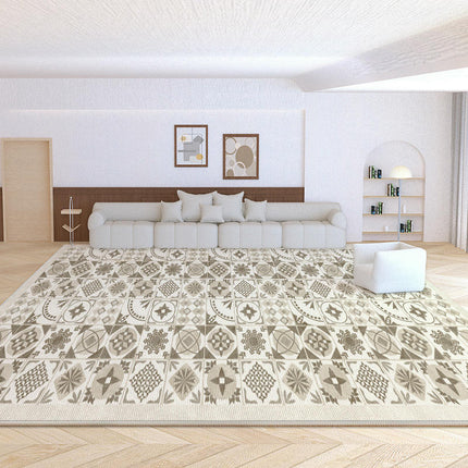 Flowers Area Rug Soft Washable Carpet for Indoor Bedroom Living Room Office Decor Rug