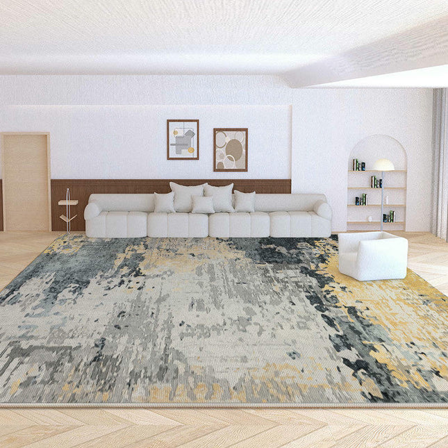 Soft Washable Carpet for Indoor Bedroom Living Room Office Decor Rug Light Luxury Area Rug