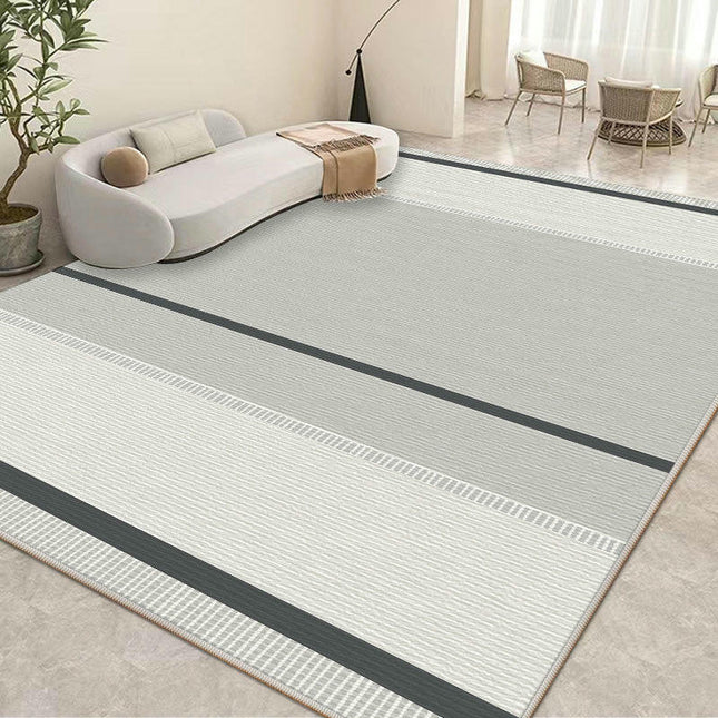 Black and White Home Decor Indoor Area Rug Carpet for Living Room, Bedroom, Dining Room