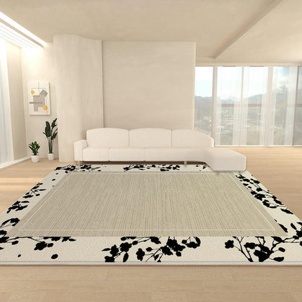 Low-Pile Floor Carpet for Contemporary Home Decor Indoor Area Rug Carpet for Living Room