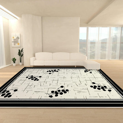 Low-Pile Floor Carpet for Contemporary Home Decor Indoor Area Rug Carpet for Living Room