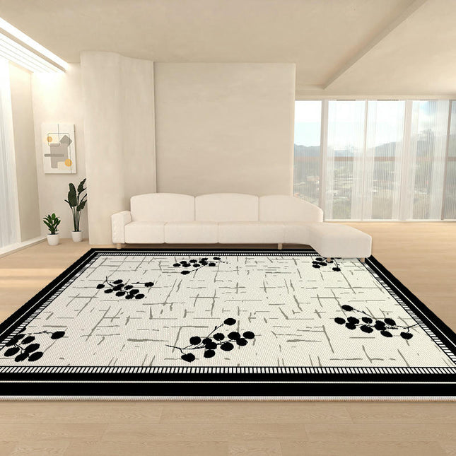 Low-Pile Floor Carpet for Contemporary Home Decor Indoor Area Rug Carpet for Living Room
