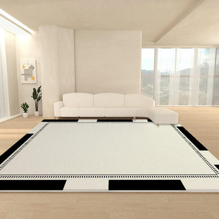 Low-Pile Floor Carpet for Contemporary Home Decor Indoor Area Rug Carpet for Living Room