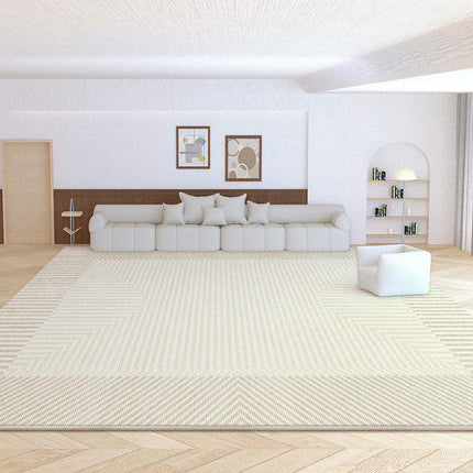 Modern Minimalist Home Decor Area Rug Washable Low Pile Non-Slip Carpet