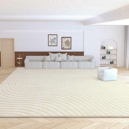 Modern Minimalist Home Decor Area Rug Washable Low Pile Non-Slip Carpet